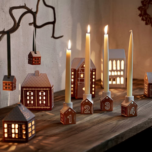 Adventsstake stearinlys